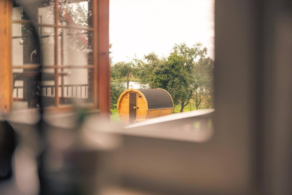 Oderpoint#Sauna#Jacuzzi Gozdowice ภายนอก รูปภาพ