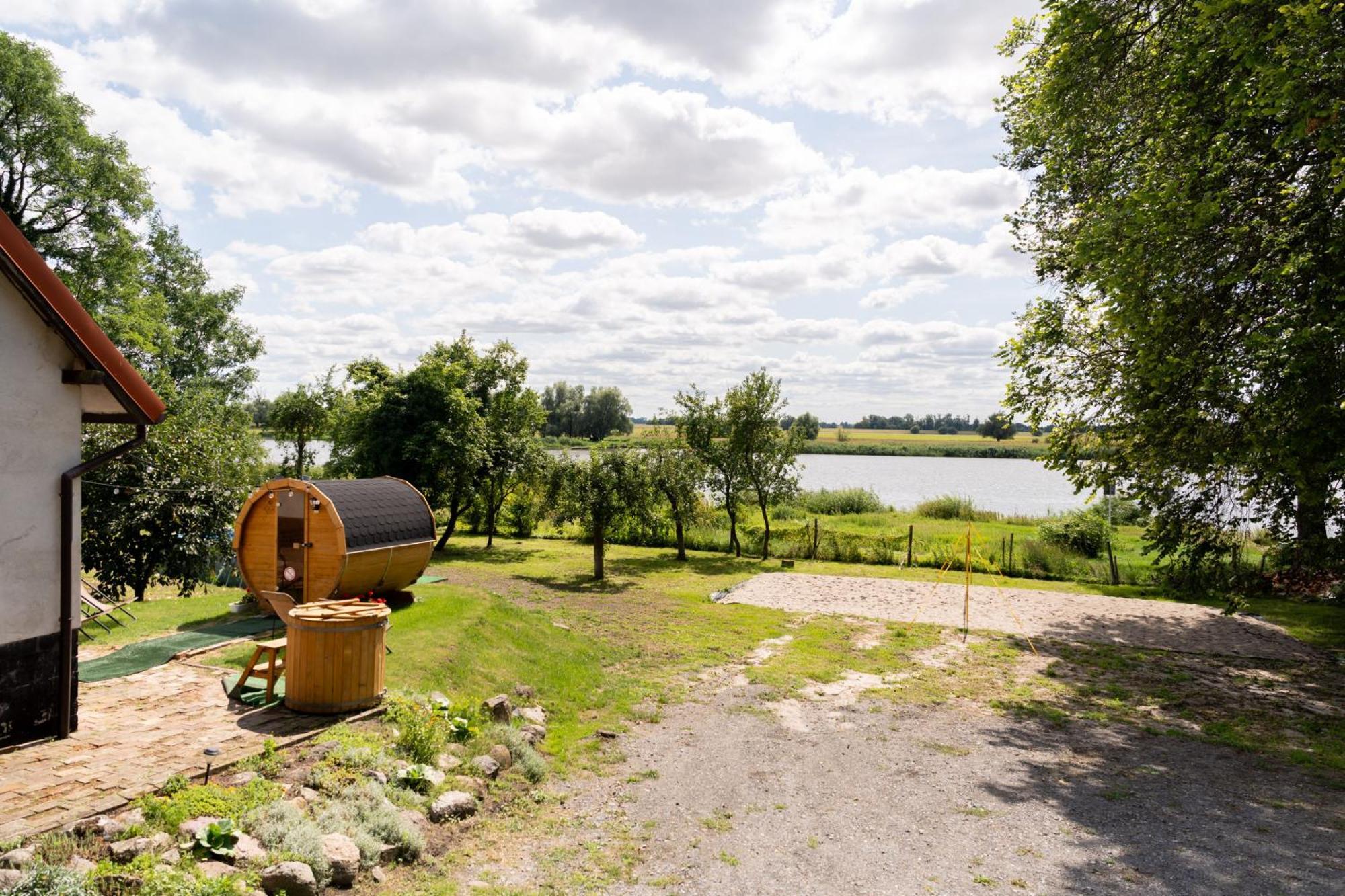 Oderpoint#Sauna#Jacuzzi Gozdowice ภายนอก รูปภาพ