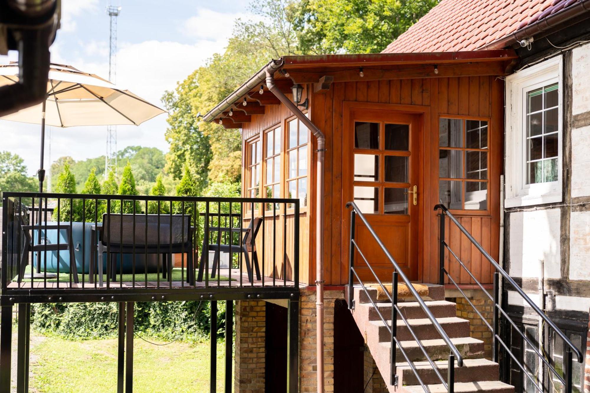 Oderpoint#Sauna#Jacuzzi Gozdowice ภายนอก รูปภาพ